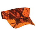 Brushed Cotton/ Polyester Twill camo Assorted Visor